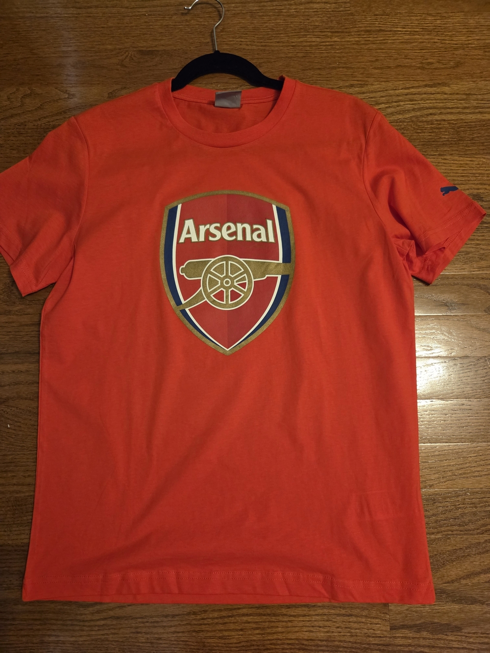NNT Puma Unisex, Arsenal Crest Tee, Medium